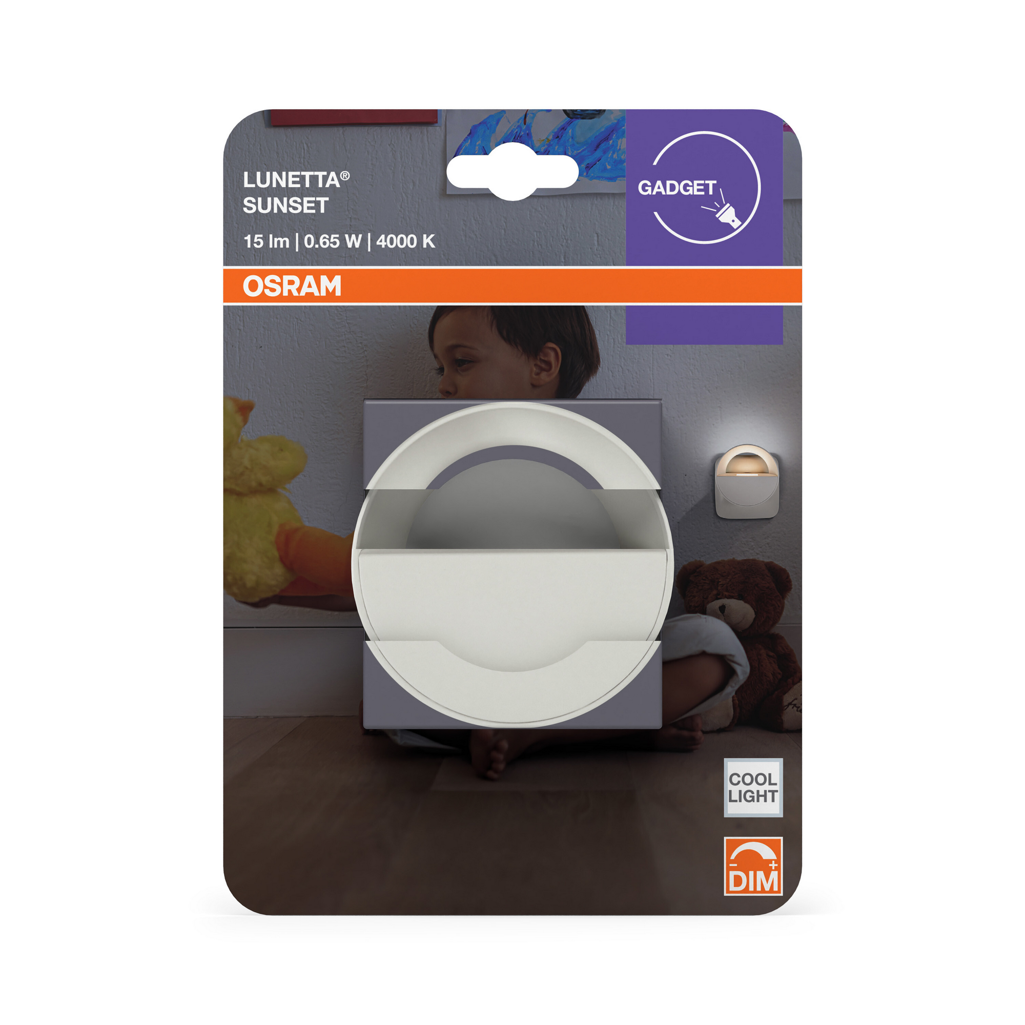 Nachtlicht 'Lunetta Sunset' 15 lm