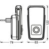 LED-Nachtlicht 'Lunetta Torch Inductive Sensor' 2 W 10 lm warmweiß 7,9 x 12,2 x 6,3 cm