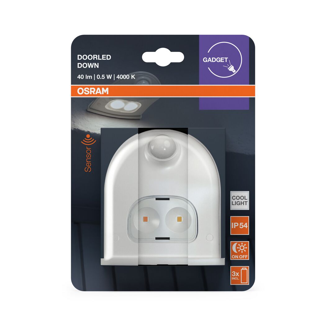 LED-Eingangsleuchte 0,95 W 40 lm neutralweiß 9,2 x 3,7 x 10,3 cm
