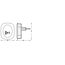 LED-Nachtlicht 'Lunetta Edge USB A&C' 12,5 W 9 lm warmweiß 6 x 7 x 5,8 cm
