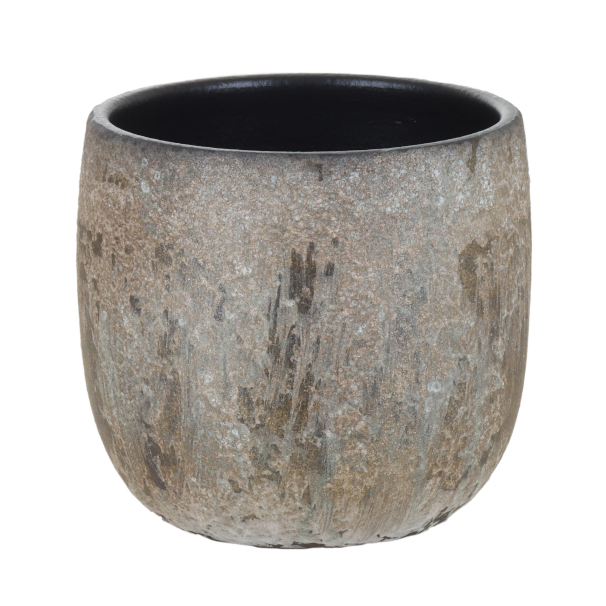 Übertopf 'Amora' korallenfarbig Ø 21 x 19 cm