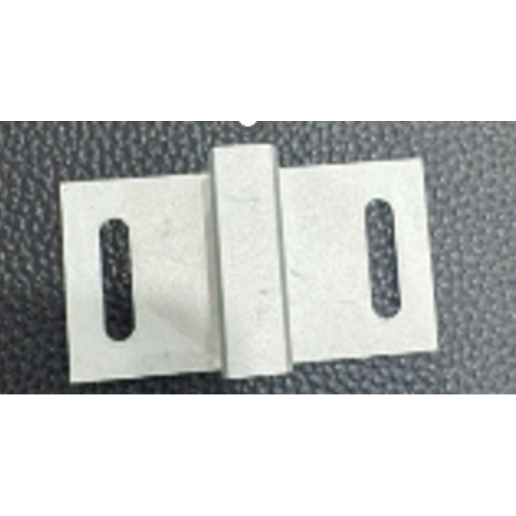 Halterung für WPC-Zaun Aluminium 16 x 9 cm 8 Stück inklusive 16 Schrauben