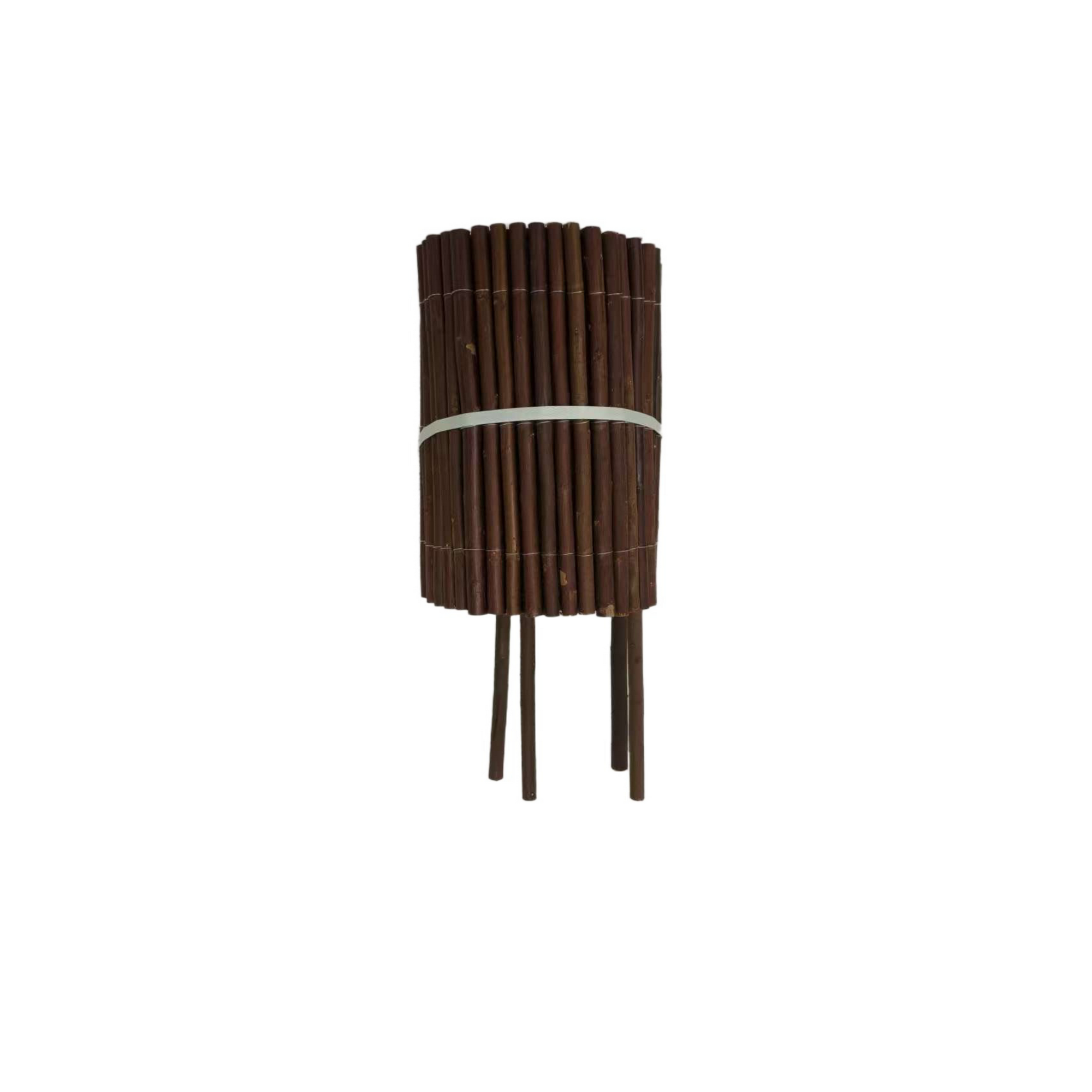 Beetumrandung gerade Weide 200 x 40 cm