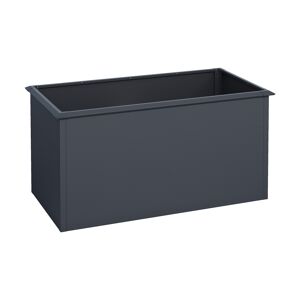 Hochbeet 'Moni' mit Schneckenkante anthrazit 150 x 77 x 75 cm