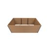 Hochbeet WPC sand 160 x 75 x 70 cm