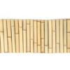Beetabtrennung Bambus naturfarben 114 x 18/36 cm