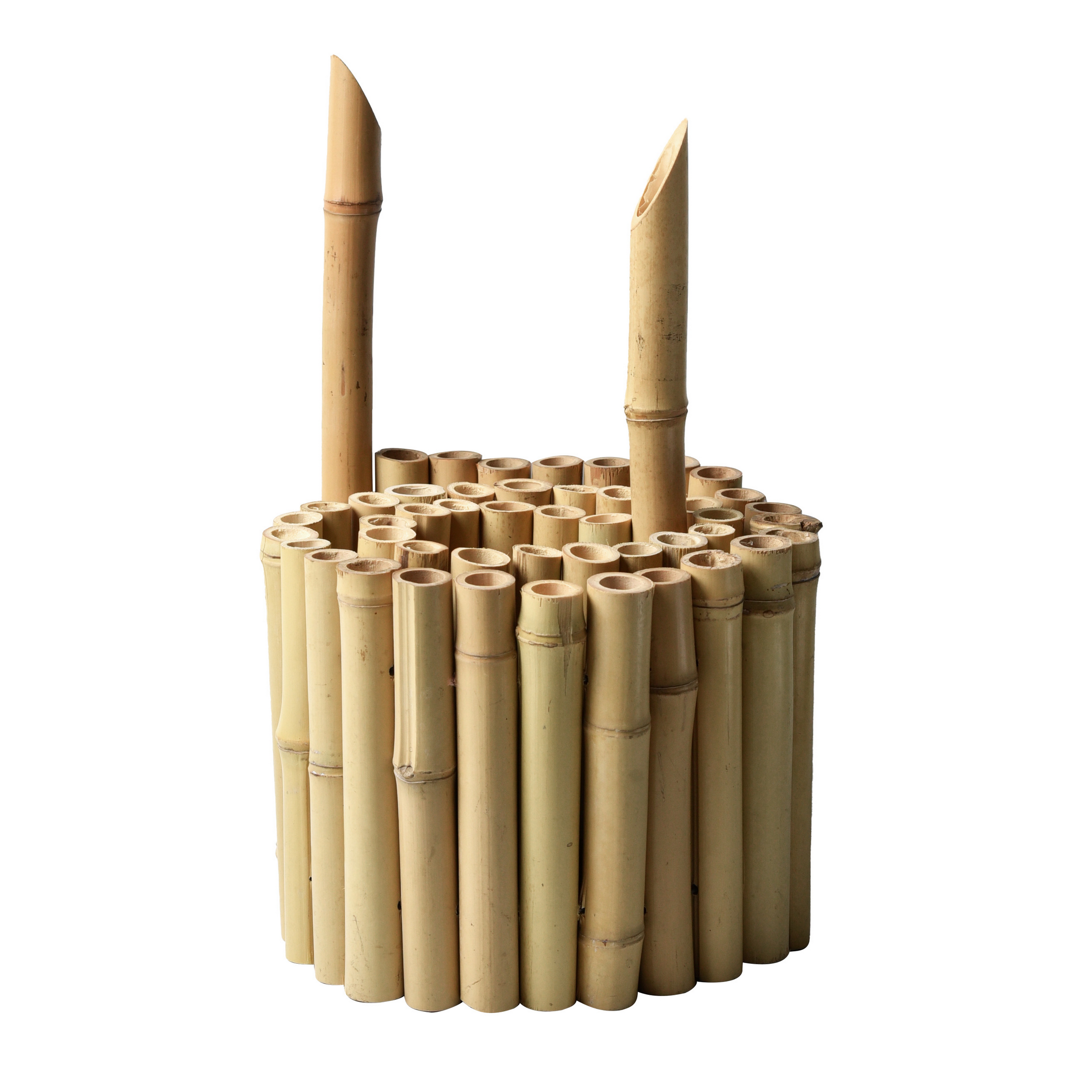 Beetabtrennung Bambus naturfarben 114 x 18/36 cm