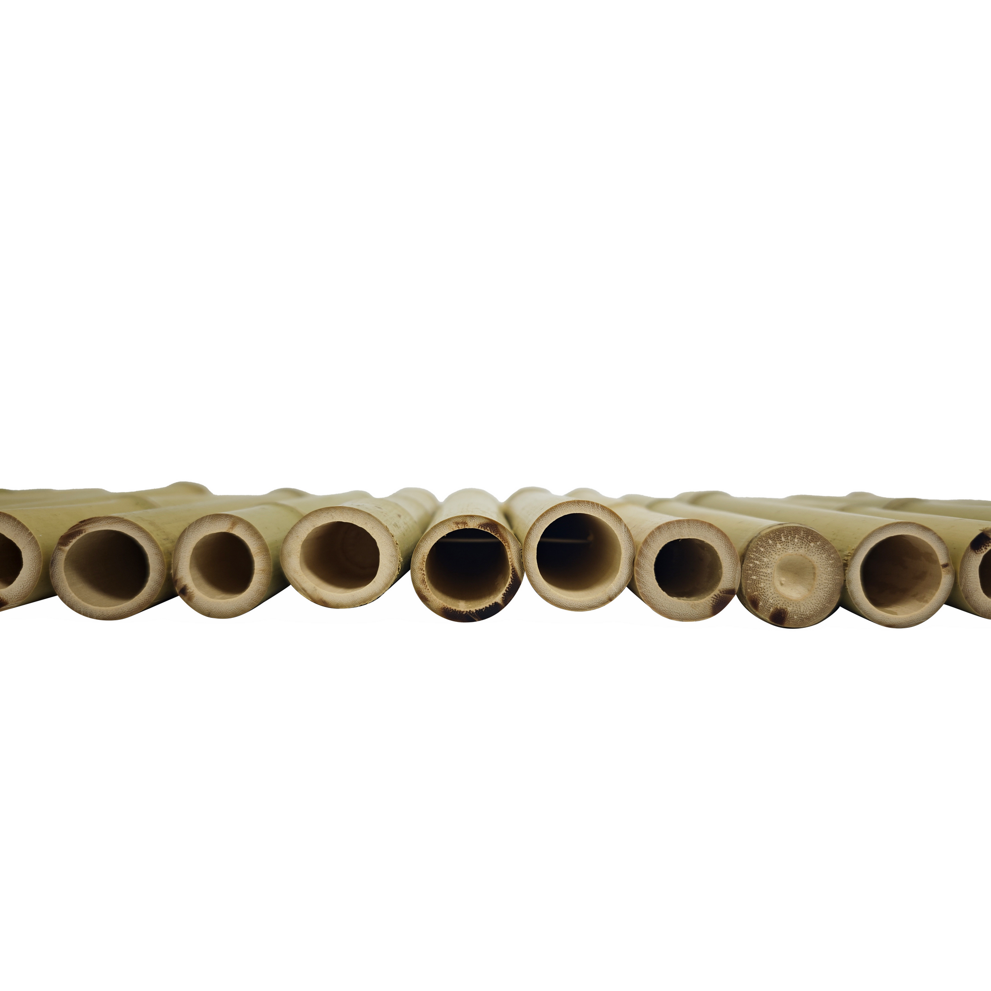 Beetabtrennung Bambus naturfarben 114 x 18/36 cm