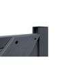 Zaun-Tor 'Tim' WPC anthrazit 103 x 175 x 16 cm