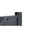Zaun-Tor 'Tim' WPC anthrazit 103 x 175 x 16 cm