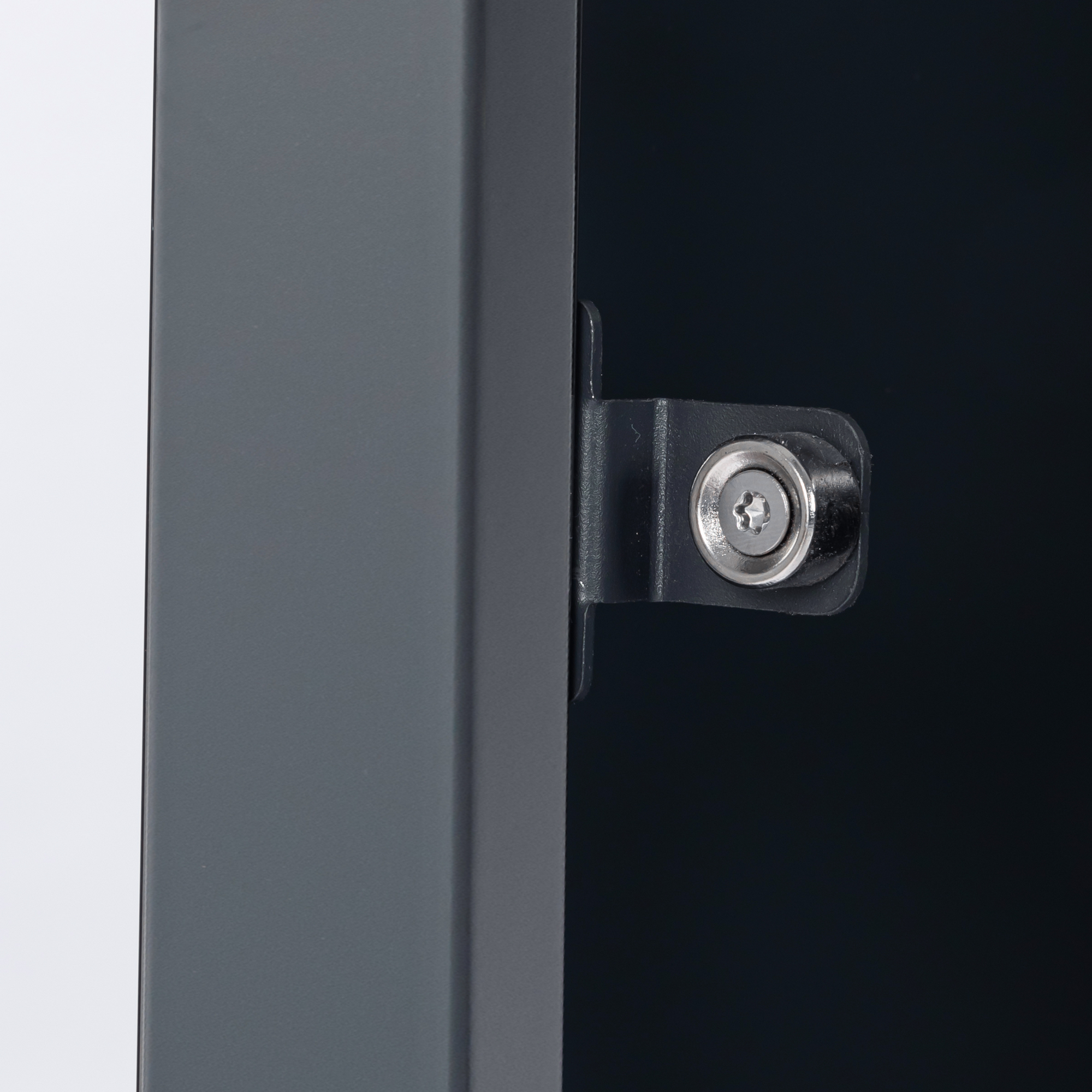 Mülltonnenbox 'Clara' mit Softclose anthrazit 132 x 116 x 80 cm