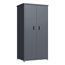 Geräteschrank 'Hanna' Stahl anthrazit 90 x 187 x 65 cm