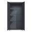 Geräteschrank 'Hanna' Stahl anthrazit 90 x 187 x 65 cm