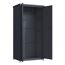 Geräteschrank 'Hanna' Stahl anthrazit 90 x 187 x 65 cm