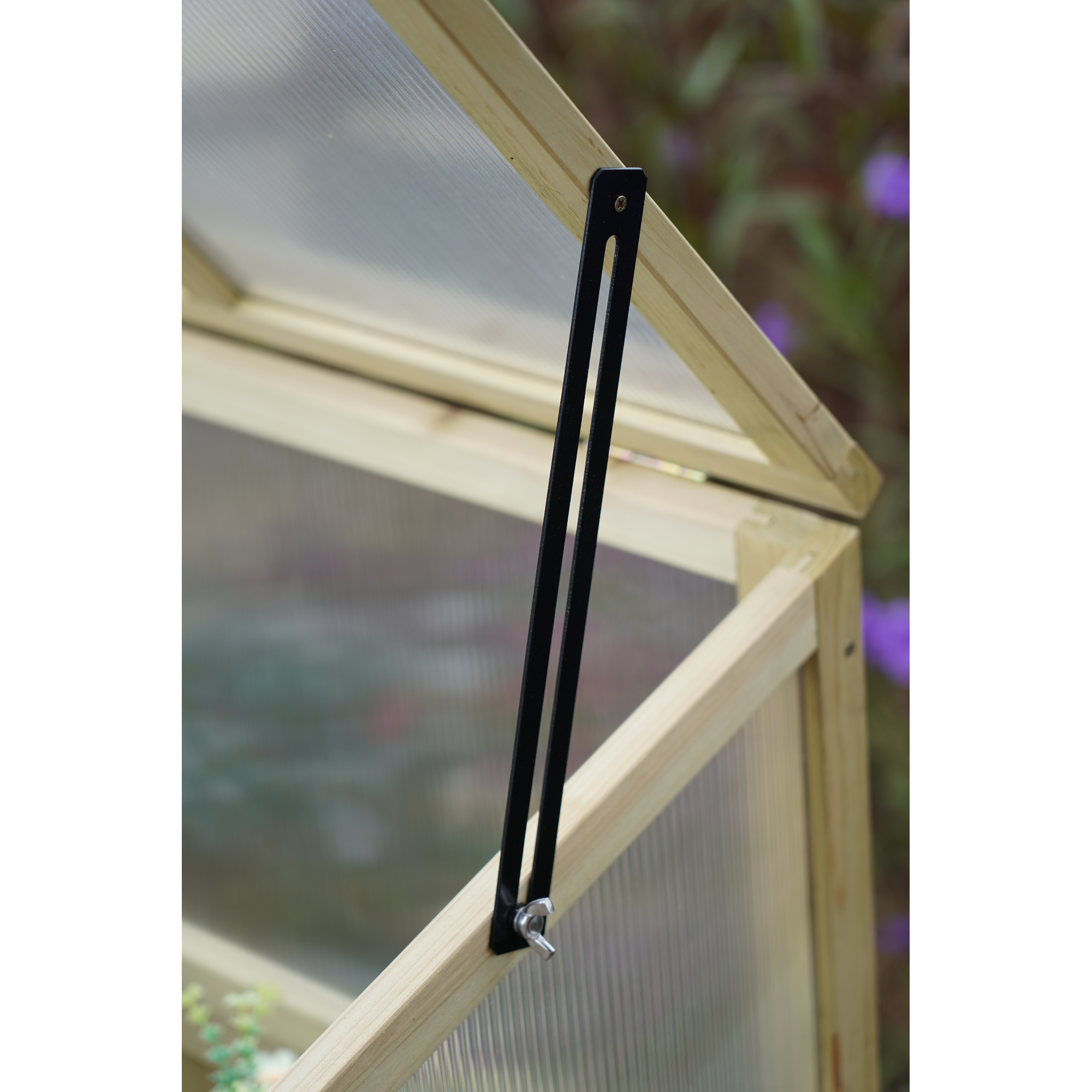 Hochbeet mit Anzuchtkasten Kiefernholz 102 x 120 x 50 cm