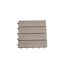 Klickfliese WPC naturfarben/sandfarben 30 x 30 x 2 cm 4 Stück
