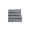Klickfliese WPC grau 30 x 30 x 2 cm 4 Stück
