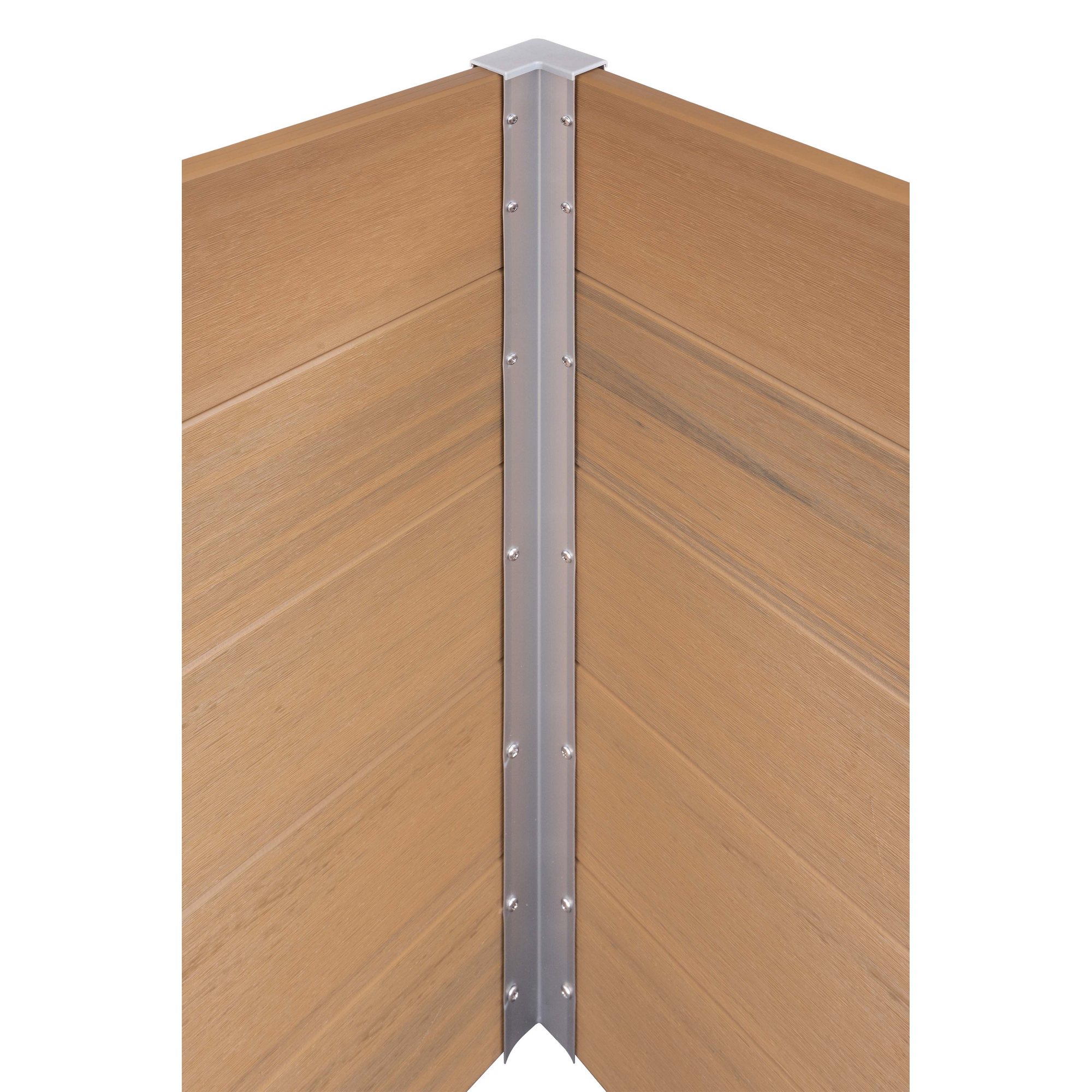 XL-Hochbeet WPC sand 200 x 100 x 75 cm