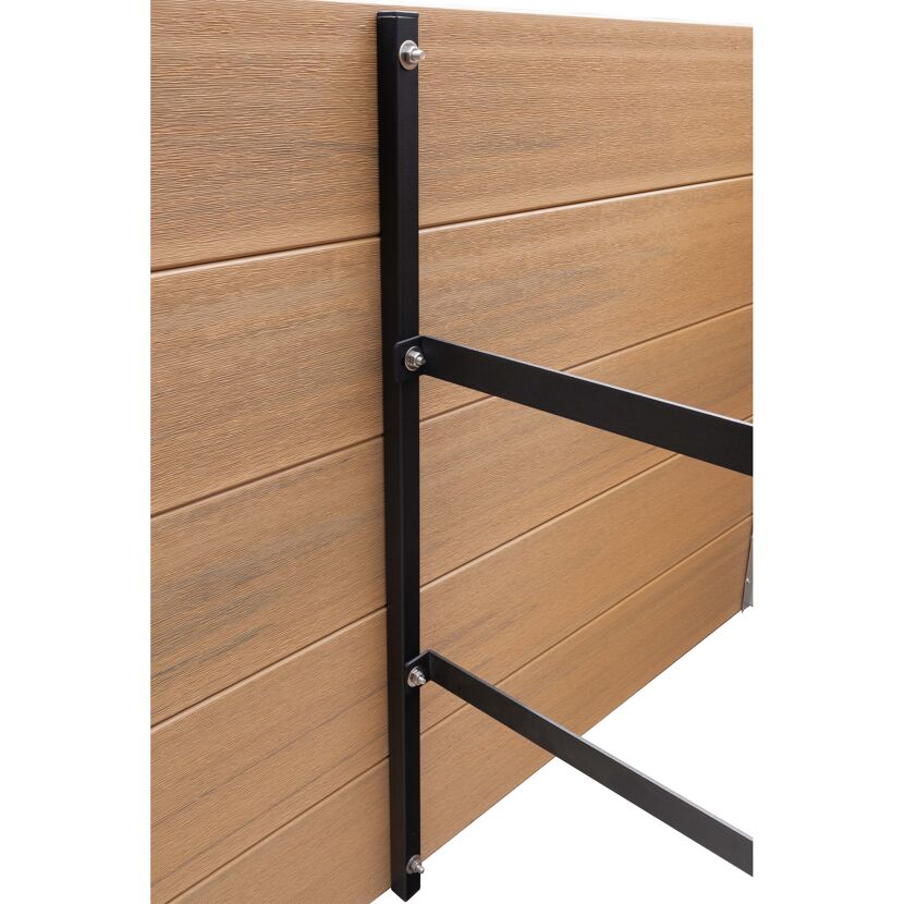 XL-Hochbeet WPC sand 200 x 100 x 75 cm