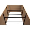 XL-Hochbeet WPC sand 200 x 100 x 75 cm