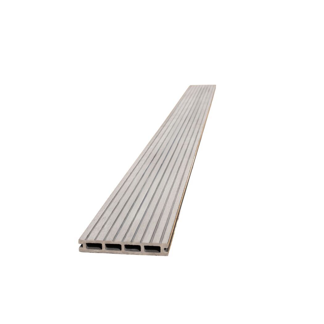 Terrassendiele WPC matt-grau 14,5 x 200 x 2,1 cm