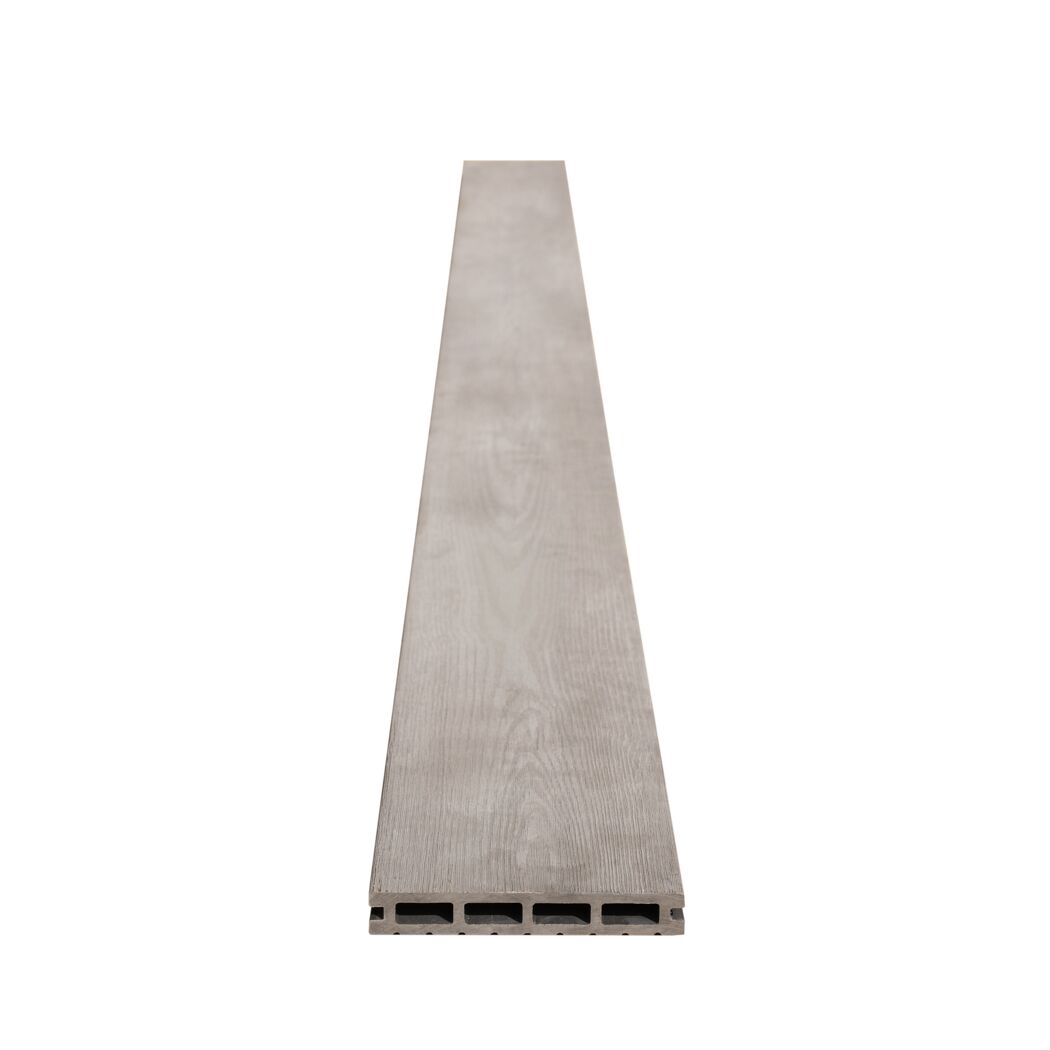 Terrassendiele WPC matt-grau 14,5 x 200 x 2,1 cm