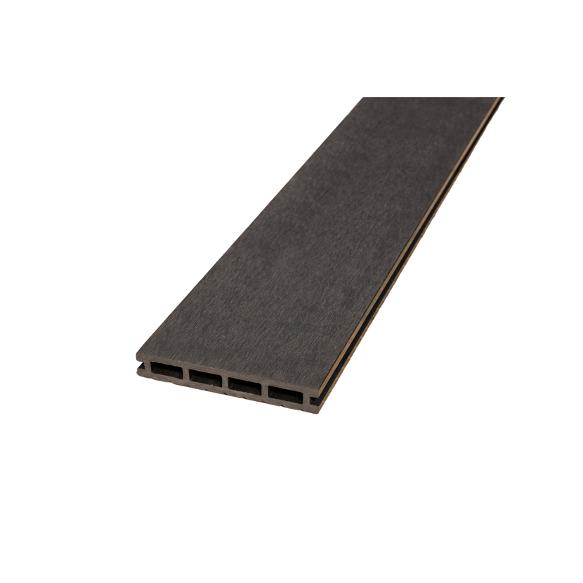 Terrassendiele WPC matt-anthrazit 14,5 x 200 x 2,1 cm