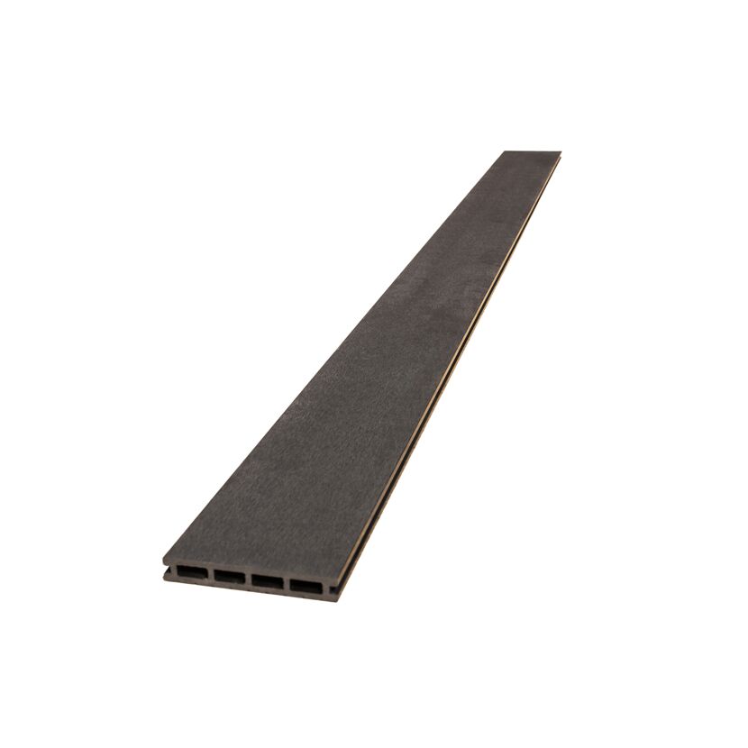 Terrassendiele WPC matt-anthrazit 14,5 x 200 x 2,1 cm