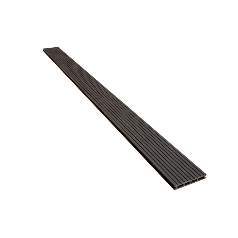 Terrassendiele WPC matt-anthrazit 14,5 x 200 x 2,1 cm