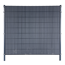 Sichtschutzpaneele für Doppelstabmatten WPC anthrazit 183 x 200 cm
