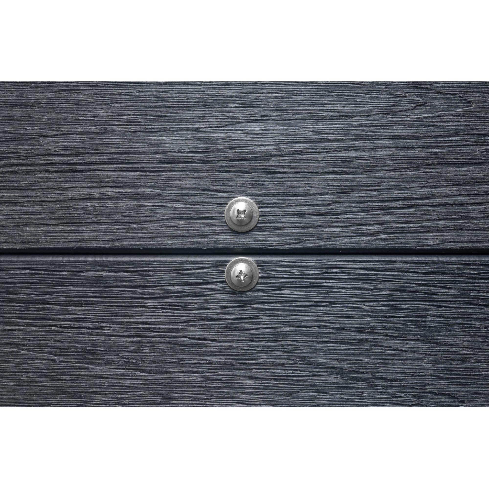 Balkon-Hochbeet 'Lara' anthrazit 185 x 80 x 50 cm