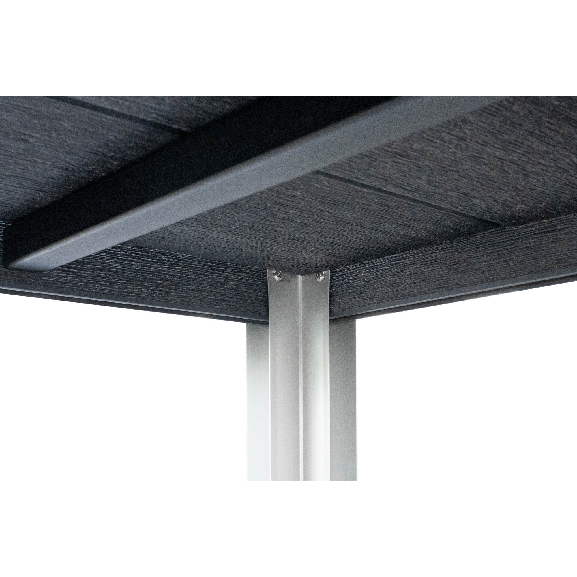 Balkon-Hochbeet 'Lara' anthrazit 185 x 80 x 50 cm