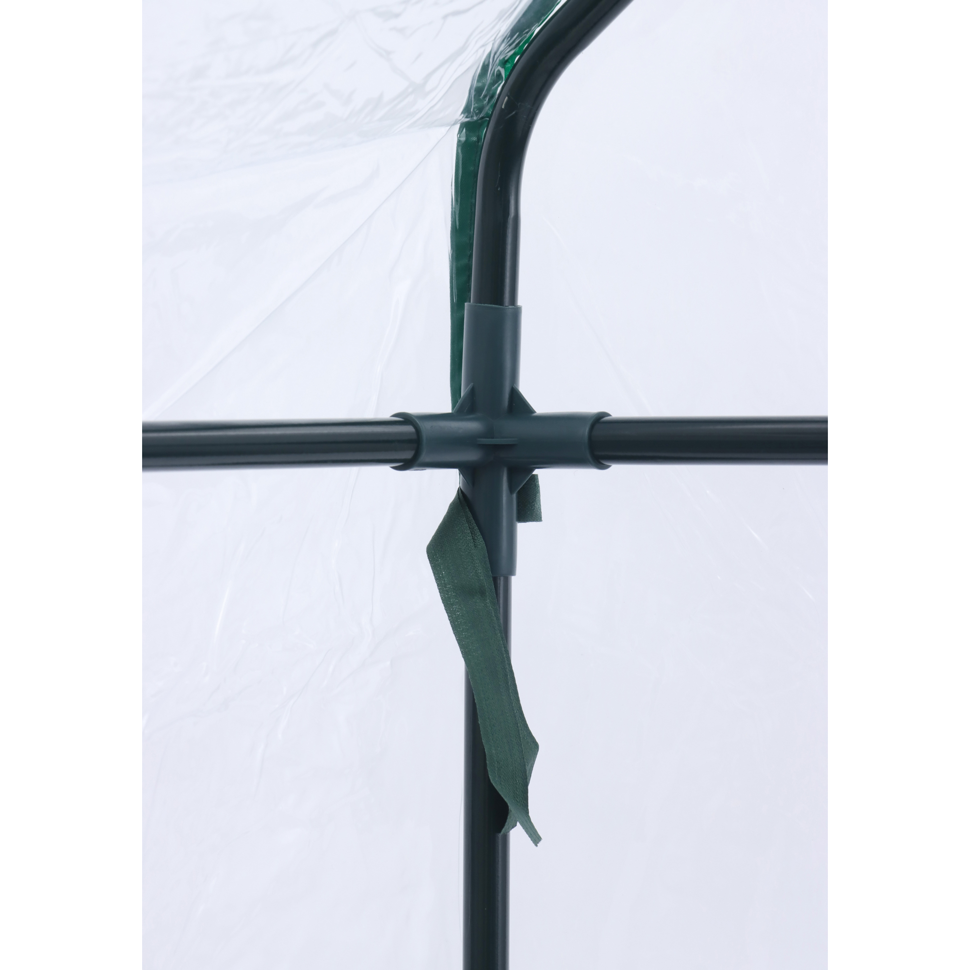 Foliengewächshaus 'Mara' transparent/grün 73 x 195 x 143 cm