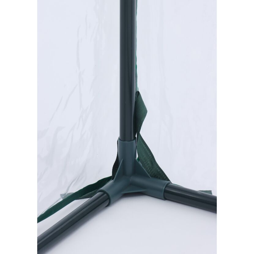 Foliengewächshaus 'Mara' transparent/grün 73 x 195 x 143 cm