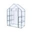 Foliengewächshaus 'Mara' transparent/grün 73 x 195 x 143 cm