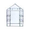 Foliengewächshaus 'Mara' transparent/grün 73 x 195 x 143 cm