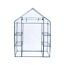 Foliengewächshaus 'Mara' transparent/grün 73 x 195 x 143 cm