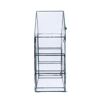 Foliengewächshaus 'Mara' transparent/grün 73 x 195 x 143 cm