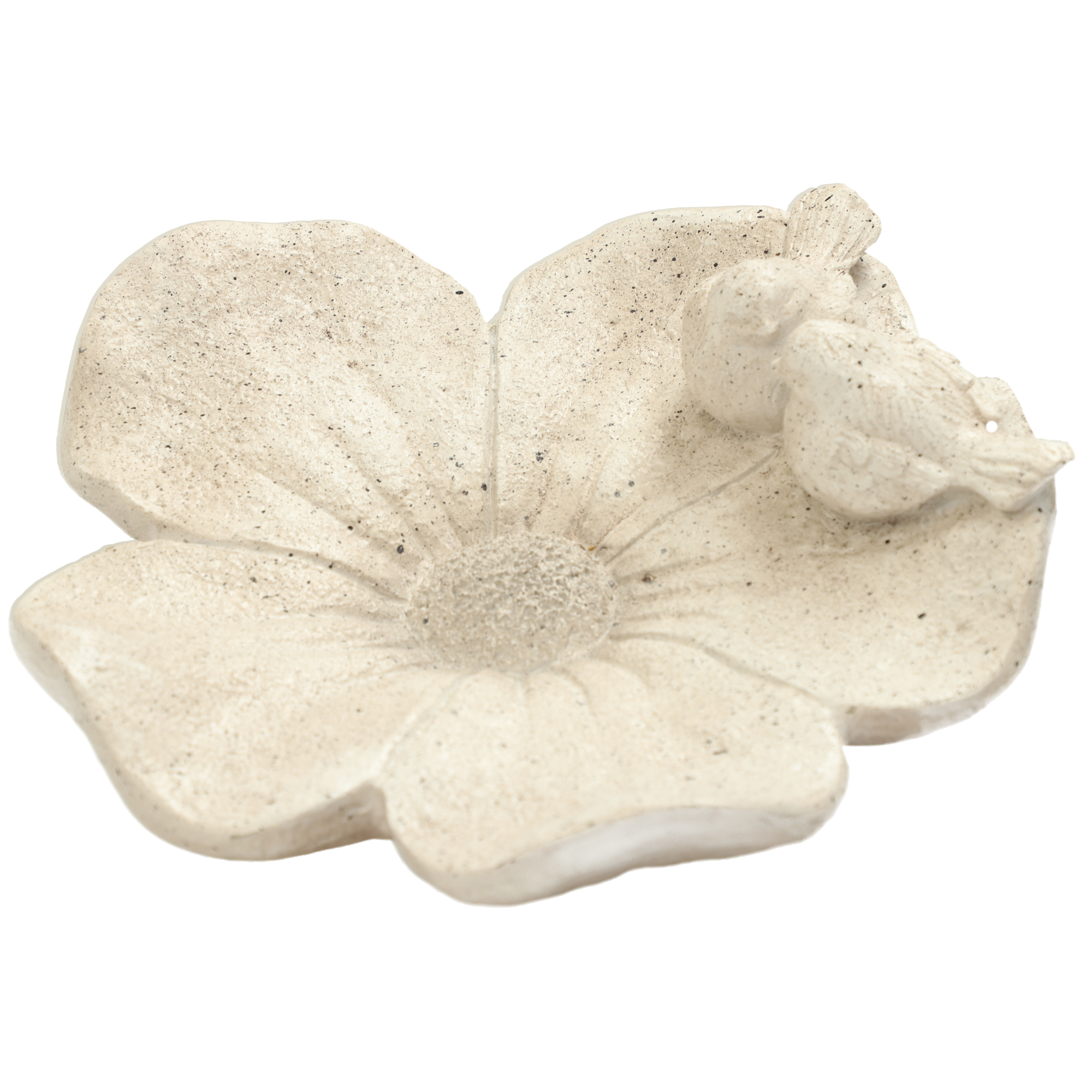 Vogeltränke beige ⌀ 36 cm Blume