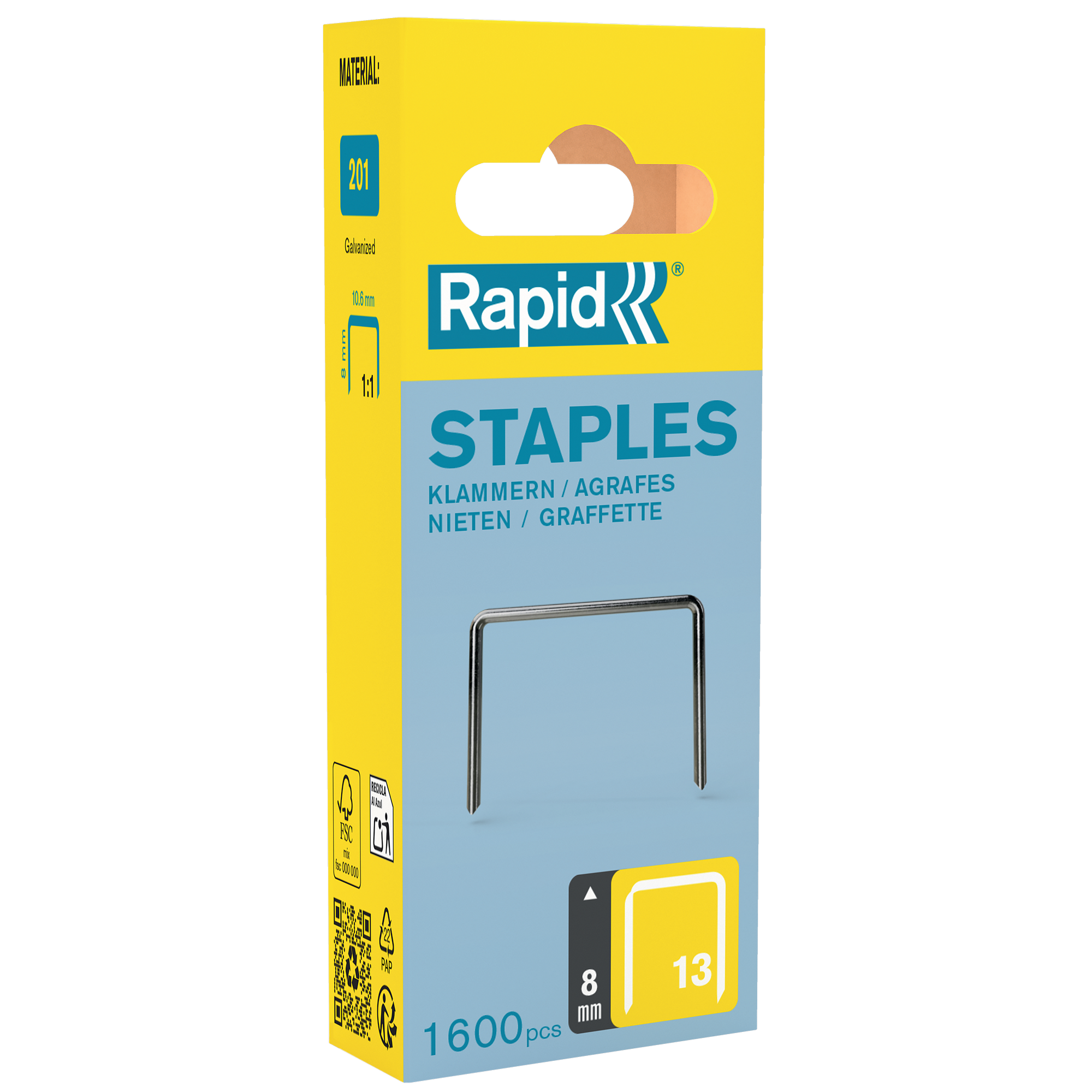 Klammern Typ 13/8  mm 1600 Stück