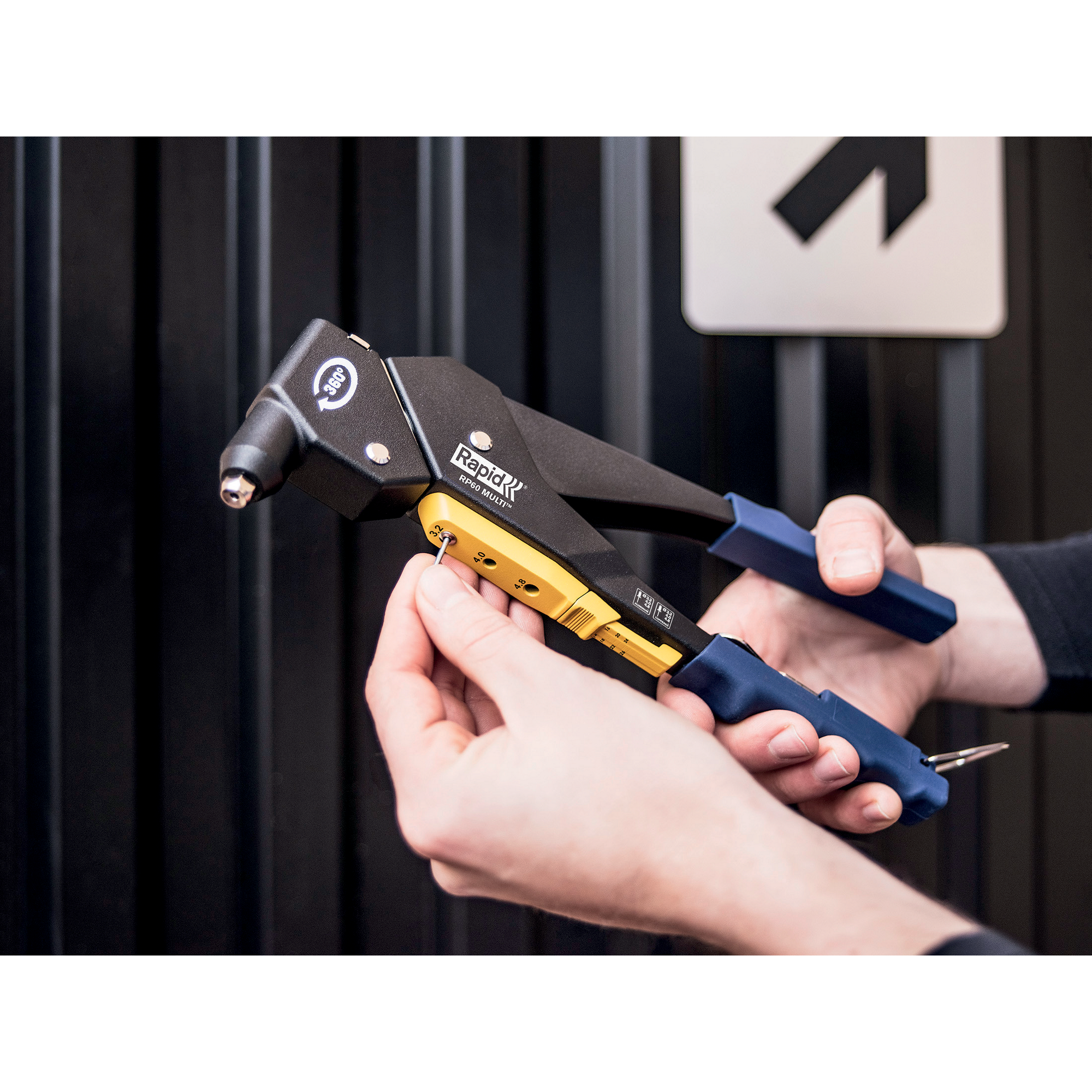 Blindnietzange RP60 Multi 360° drehbarer Kopf