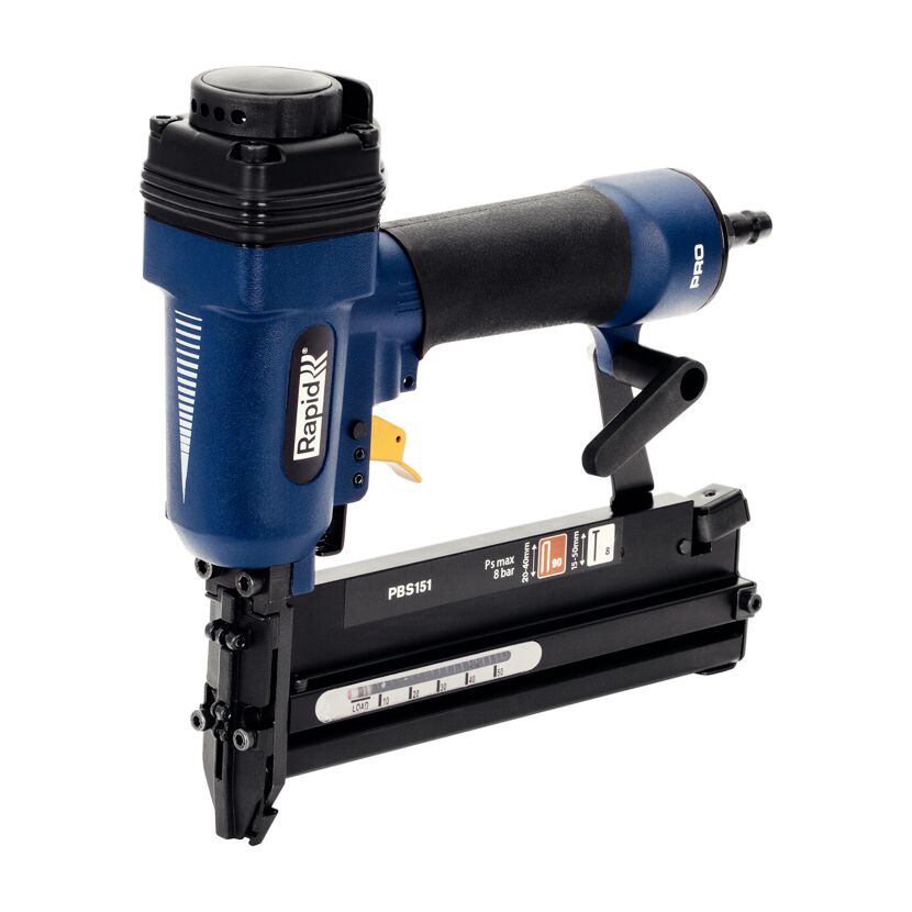 Drucklufttacker/-nagler PBS151 im Koffer