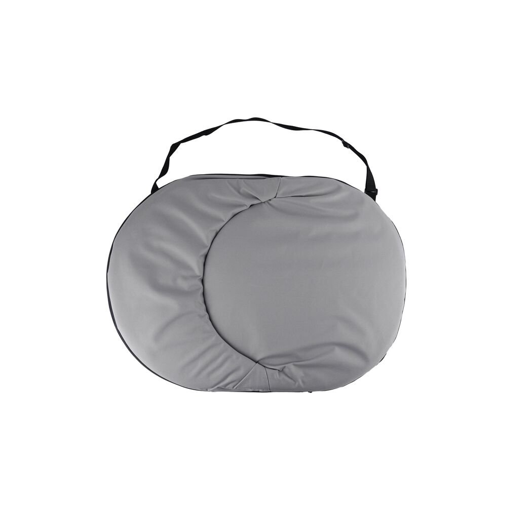 Camping-Sitzkissen anthrazit 70 x 52 x 5,3 cm