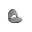 Camping-Sitzkissen anthrazit 70 x 52 x 5,3 cm