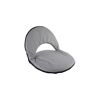 Camping-Sitzkissen anthrazit 70 x 52 x 5,3 cm