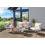 Gartenmöbel-Set 'Anouk' beige 5-teilig