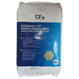 Glassand für Sandfilteranlage 0,4 - 1 mm 20 kg