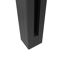 Pfosten 'Mix-it' Steckzaun Aluminium anthrazit 7 x 7 x 240 cm