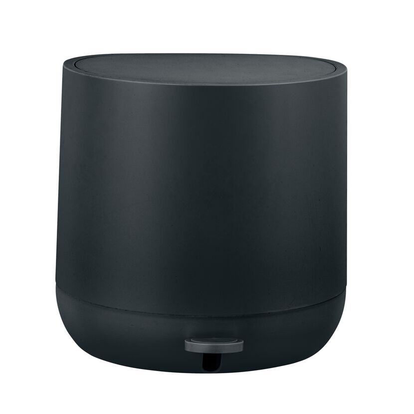 Treteimer 'Pomino' schwarz 4,5 l mit Absenkautomatik