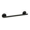 Badetuchstange 'Meleto' Edelstahl schwarz matt 40 cm, Klebemontage